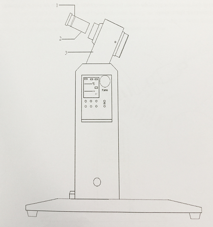 R-1005 rotary evaporator under reduced pressure