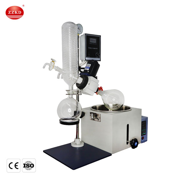 rotary evaporator with recirculating chiller